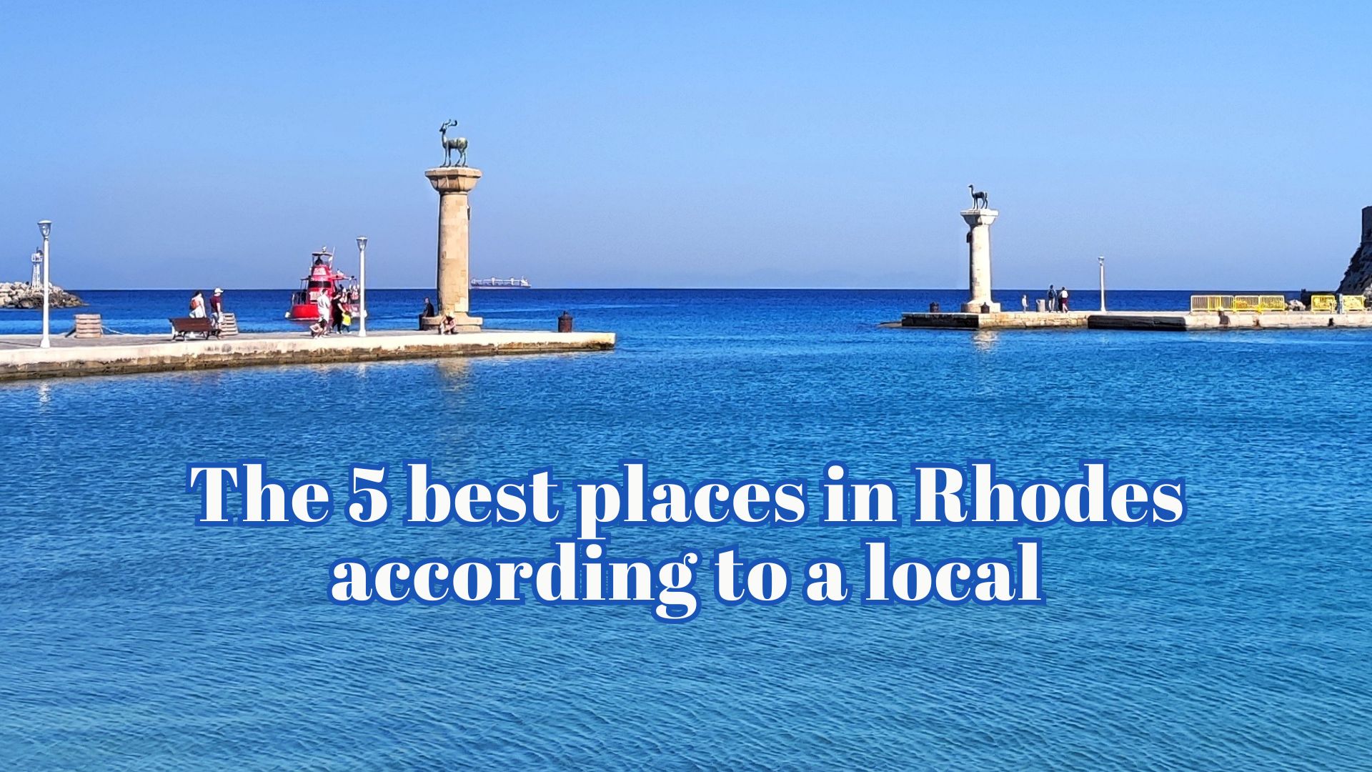 5 best places in Rhodes according to Arianna Magnani