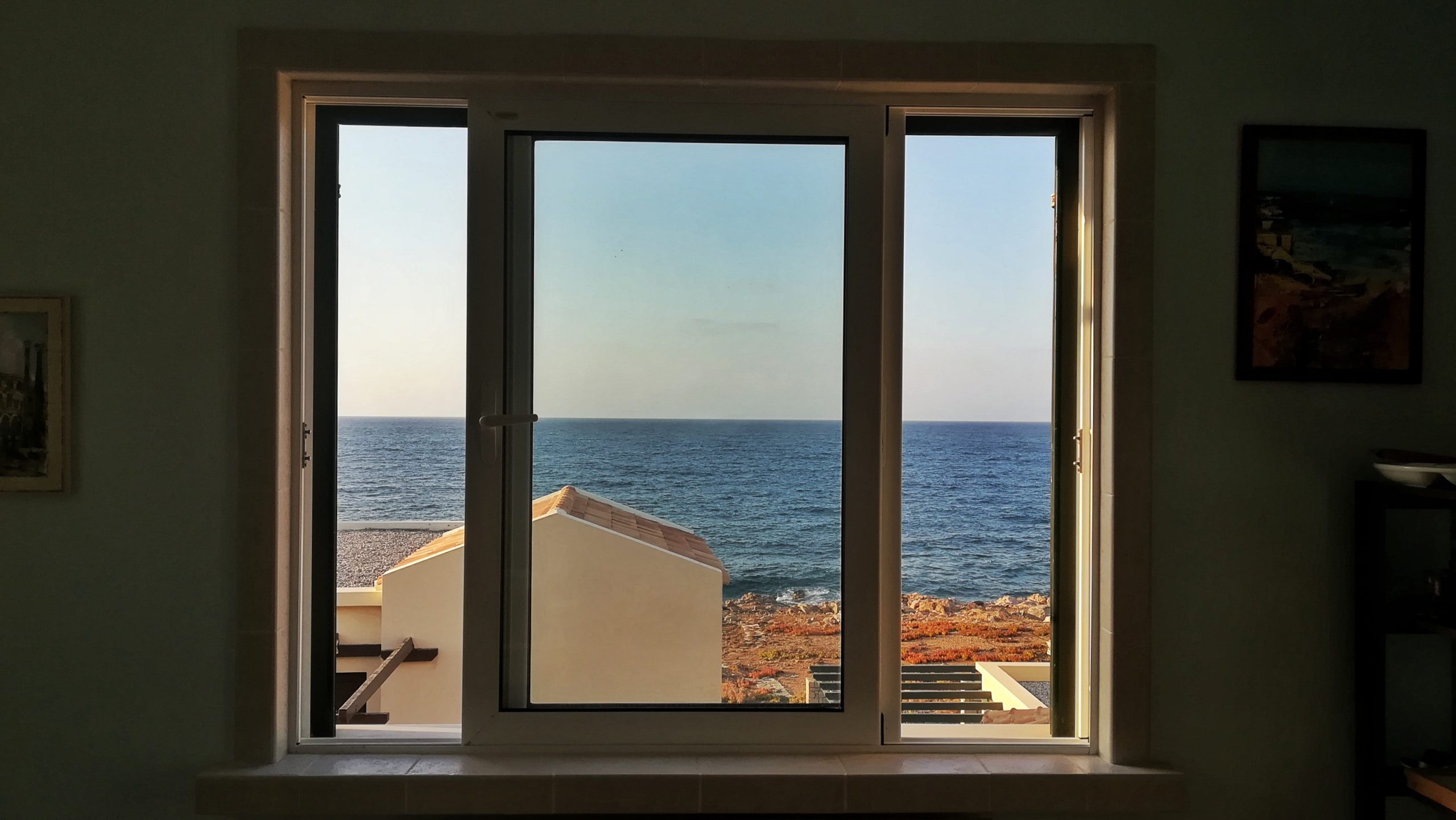The view from my window in Panormos Crete Arianna Magnani