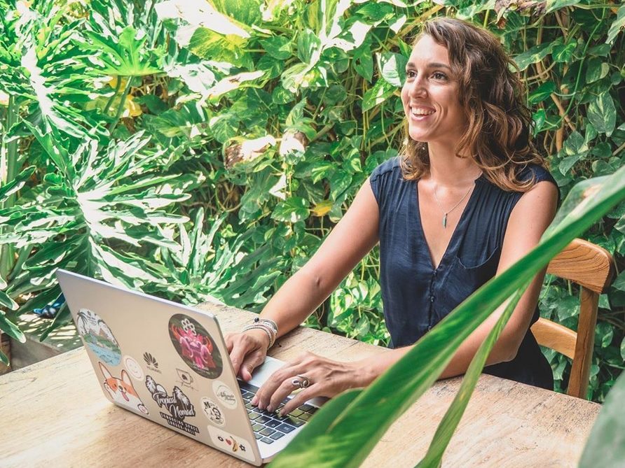 Digital nomad in Bali Arianna Magnani