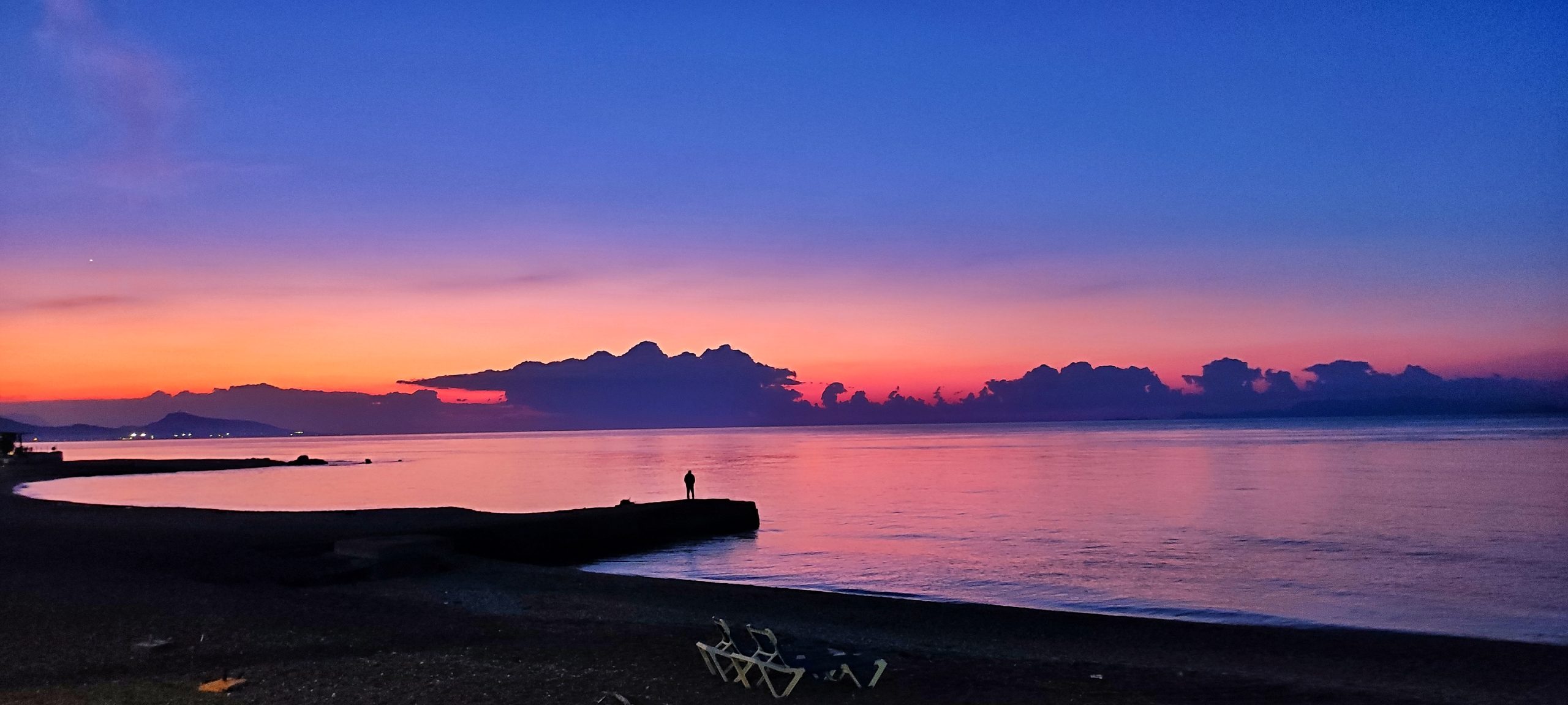 Sunset in Rhodes in winter Arianna Magnani